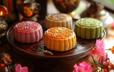 Mooncake Festival. Mid-Autumn Festival is one of the holidays of the peoples of East Asia. Celebrated in China, Taiwan, Japan and Korea, and Vietnam.