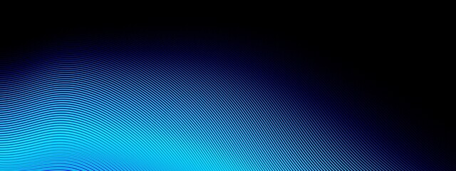 Leinwandbilder - abstract technology particles lines mesh on black background