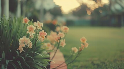 Canvas Print - an orchid flower