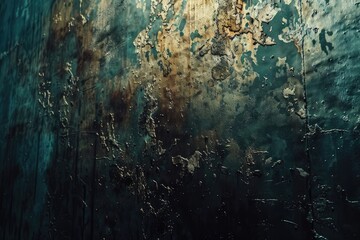 Wall Mural - Rusty steel grunge metal background texture.