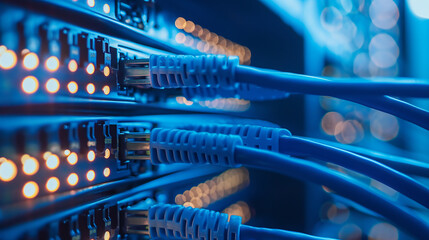 Poster - Internet connection , bandwidth network .