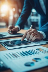 Aufkleber - Join us for the Business Analysis and Strategy Meeting on hightech devices and their impact on corporate strategies. Participate in discussions to deepen our understanding and ensure future success