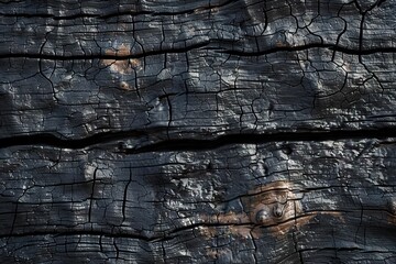 Alpha map for damaged wood surface in 3D software.