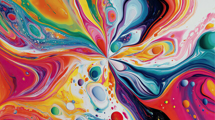 Wall Mural - Abstract colorful background