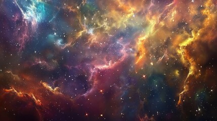 Canvas Print - Cosmic Nebula