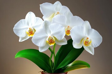 orchids, white petals, pure elegance symbolize innocence and beauty in their simplest form