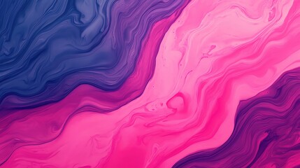 Poster - Abstract swirl of vibrant pink and purple colors, perfect for artistic backgrounds or modern design projects.