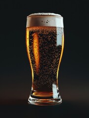 Poster - Glass of Beer Close Up