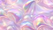 © Artfinity - Abstract modern colorful 3d art background. Holographic floating liquid blobs, soap bubbles, metaballs.