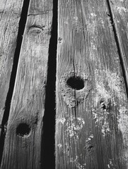 Canvas Print - Wooden Table