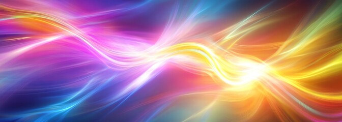 Flowing colorful gradient twirl magic composition background 