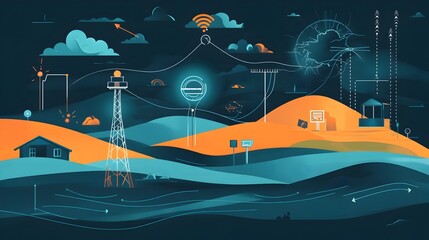 Poster - advanced iot powered weather stations monitoring and analyzing storm formation movement and environm