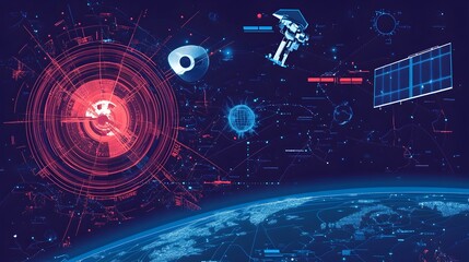 Poster - iot powered satellite monitoring systems for tracking and analyzing hurricanes storms and other envi