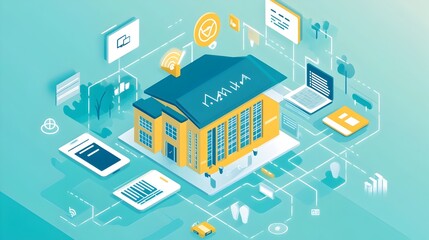 Poster - smart building automation using iot technology in educational institutions enhancing energy efficien