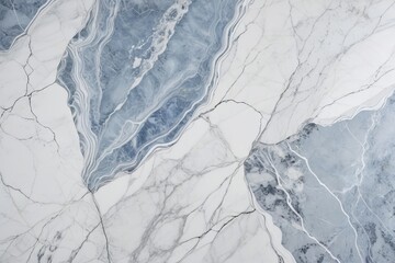 marble with a blue vein and a white vein on the top                         