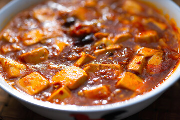 Wall Mural - traditional chinese mapo tofu