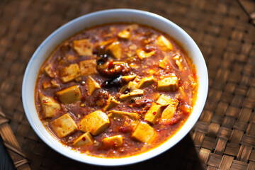 Wall Mural - traditional chinese mapo tofu