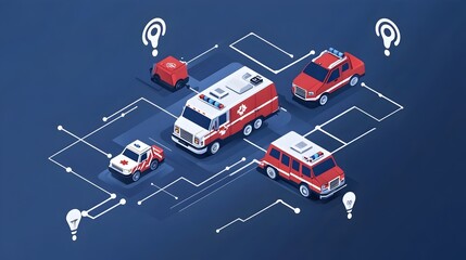 Poster - iot powered location tracking for efficient rescue vehicle emergency response with seamless connecti