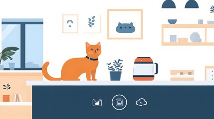 Poster - Innovative Smart Pet Feeder Utilizing IoT Technology to Provide Automatic Feeding Schedules and Convenience for Modern Pet Owners