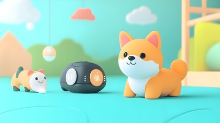 Poster - IoT based Smart Toys for Pets Intelligent Digital Companions Offering Innovative Features and Connectivity for Enhanced Pet Wellbeing and Interaction