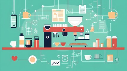 Poster - streamlined iot driven inventory management for caf ingredients optimizing supply chain efficiency a