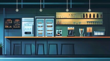 Poster - graphic showcasing iot connected temperature control and monitoring systems designed for commercial 