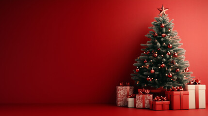 Wall Mural - christmas background 