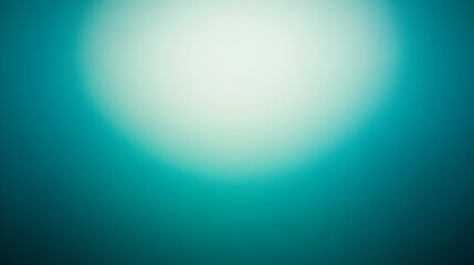 Poster - Elegant and Soothing Teal Gradient Background with Smooth Transitions Between Shades Providing a Versatile Canvas for Overlaying Text Logos or Graphic Designs