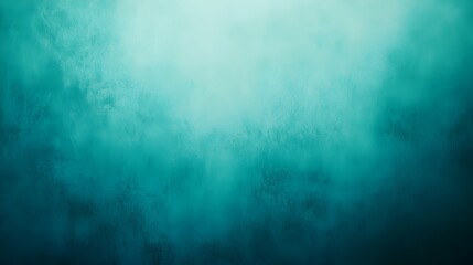 Poster - Captivating turquoise gradient background with seamless transitions between shades of aqua teal and cyan creating a serene and modern canvas for overlaying text graphics or other design elements