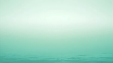 Poster - Minimalist and serene seafoam green gradient background with smooth transitions between 2 3 shades providing a clean and versatile canvas for overlaying text graphics or other design elements