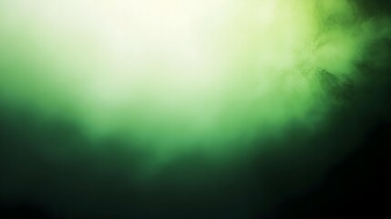 Poster - Professionally Designed Smooth Gradient Background Transitioning Between 2 3 Shades of Forest Green Leaving Ample Space for Overlay Text or Graphic Elements