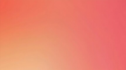 Poster - Elegant Gradient Background in Shades of Coral with Seamless Transitions Providing Ample Empty Space for Text Overlays or Graphic Elements