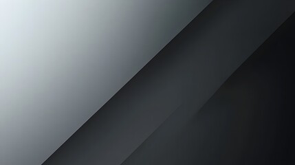 Poster - Elegant Minimalist Gradient Background with Smooth Transitioning Shades of Slate Gray Creating a Serene Cohesive and Versatile Foundation for Overlay Text or Graphic Elements in Modern