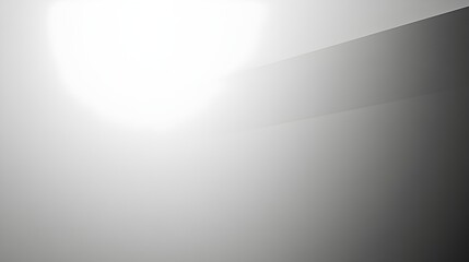 Poster - Sleek and contemporary minimalist background featuring a smooth gradient transition between shades of light gray providing ample space for overlaying text graphics or other design elements