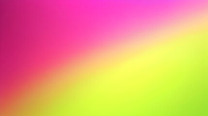 Poster - Stunning gradient background with smooth transitions between shades of magenta and lime green creating a visually captivating and versatile canvas for overlaying text graphics