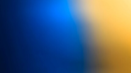 Poster - Stunning gradient background featuring a smooth transition between rich royal blue and luxurious gold hues providing an elegant and versatile canvas for overlaying text graphics