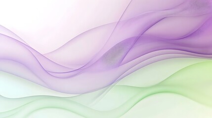 Poster - Minimalist and Clean Gradient Background with Smooth Transitions between Lavender and Lime Colors Leaving Ample Space for Overlay Text Graphics or Other Design Elements
