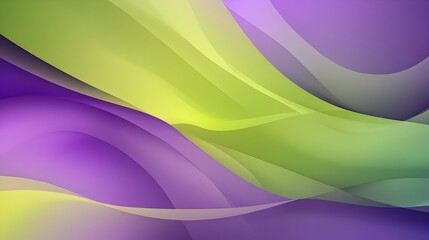 Poster - Smooth and Sophisticated Gradient Background Transitioning Seamlessly Between Soothing Shades of Lavender and Lime Providing Ample Blank Canvas Space for Overlaying Text Graphics
