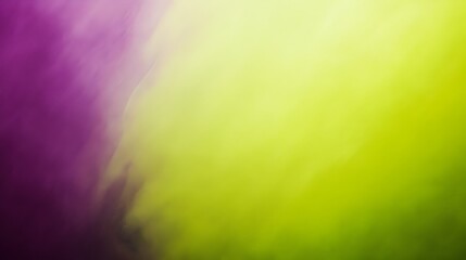 Poster - Captivating Gradient Backdrop with Smooth Transitions between Chartreuse and Purple Hues Ideal for Overlaying Text Logos or Graphic Elements