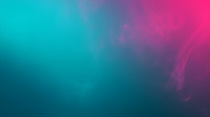 Poster - Gradient background with smooth transitions between 2 3 shades of fuchsia and teal leaving ample space for overlay text or graphic elements