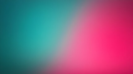 Poster - Beautifully Designed Gradient Background with Smooth Transitions Between Shades of Fuchsia and Teal Creating a Serene and Visually Appealing Canvas for Graphic Overlays and Design Elements