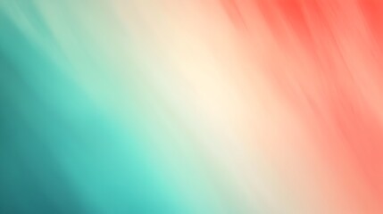 Poster - Elegant Gradient Background with Seamless Transitions between Vibrant Shades of Scarlet and Turquoise Offering Ample Space for Overlaying Text or Graphic Elements