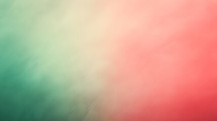 Poster - Elegant and modern gradient background featuring a smooth transition between soft shades of pink and green creating a versatile and visually appealing canvas for overlaying text graphics