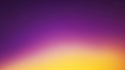 Poster - Stunning gradient background featuring smooth transitions between rich purple and vibrant lemon shades creating a visually captivating and sophisticated design element perfect for branding