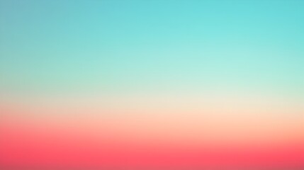 Poster - Stunning gradient background featuring seamless transitions between shades of red and aqua creating a visually captivating and modern canvas for overlay text or graphic elements