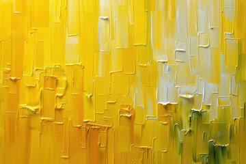 Wall Mural - Minimalist Yellow Art Background