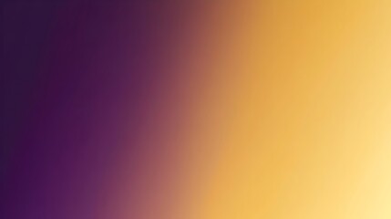 Poster - Elegant and Captivating Gradient Background With Smooth Transitions Between Shades of Shimmering Gold and Regal Purple Providing Ample Space for Overlaying Text or Graphic Elements