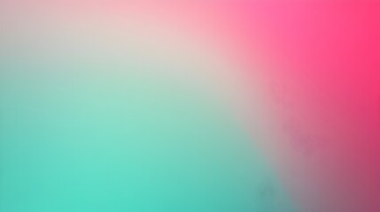Poster - Sophisticated Gradient Background with Smooth Transitions between Shades of Fuchsia and Jade Providing a Minimalist and Elegant Backdrop for Overlaying Text Designs or Graphic Elements