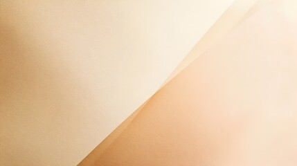 Poster - Elegant and minimalist textured paper background with soft gradient hues in soothing shades of warm beige  Clean and versatile space perfect for overlaying text graphics or other design elements