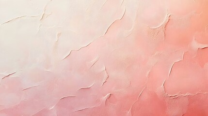 Poster - Elegant and minimalist textured paper background with a soft gradient in soothing peach hues providing a clean and versatile space for overlaying text graphics or design elements